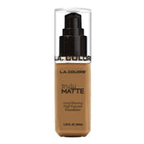 L.A. COLORS Truly Matte Foundation - Warm Caramel