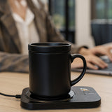 Power & Comfort Trio – Sip & Charge Mug Warmer, All-in-One Alarm Clock & 5-in-1 Folding Charging Station