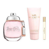 Coach New York By Coach 3 Pcs. Gift Set: 90Ml EDP Spray + 3.4Oz. Body Lotion And 7Ml EDP For Women