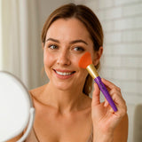 Studio Makeup Brush Set (5-Piece) & Silicone Beauty Brush Cleaning Tool