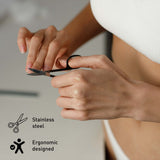 Nail Care Essentials Kit: Premium Nail Clippers, Stainless Steel Scissors, and Portable Electric Nail Trimmer & Filer
