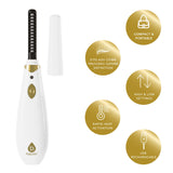 The Ultimate Beauty Toolkit: Professional Manicure & Pedicure Kit, Heated Eyelash Curler with Comb