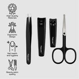 The Ultimate Professional Nail Care Duo: 4-Piece Precision Trimming Set and Professional Manicure & Pedicure Kit