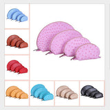 COSMO Cosmetic Faux Ostrich Cases In Set of 4 by VistaShops