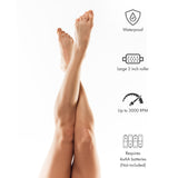 Battery-Operated Callus Remover – Effortlessly Smooth Feet with Waterproof, Safe & Comfortable Device by Pursonic