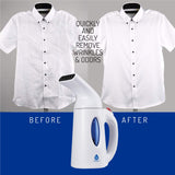 Pursonic 130ml Handheld Fabric Fast Heat-up Powerful Travel Clothes CS180 Portable Garment Steamer by Pursonic