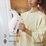 Travel-Ready Fabric Care Trio – Steamer, Mini Iron, & Lint Remover