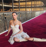 Curb Chain & Heart Pendant Necklace by eklexic