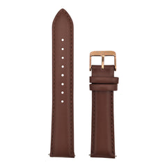 Arvo Chocolate Stitched Leather Watch Band 20mm by Arvo