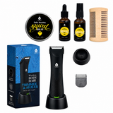 Wireless Body Hair Trimmer & Shaver & Beard Care Grooming Kit Bundle