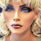 Copper Butterfly Wing Child Abuse Survivor Earrings by Alexa Martha Designs