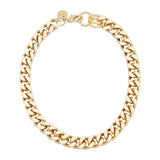 Curb Chain And Clasp Choker by eklexic
