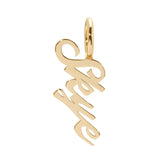 Custom Script Name Pendant by eklexic