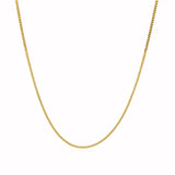 10k Yellow Gold Gourmette Chain 1.0mm (1.00 mm)