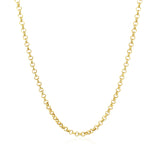 14k Yellow Gold Rolo Chain (2.50 mm)