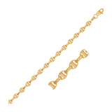 14k Yellow Gold Anchor Chain (4.50 mm)