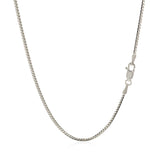 14k White Gold Franco Chain (1.20 mm)