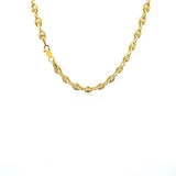 14k Yellow Gold Puffed Mariner Link Chain (4.70 mm)