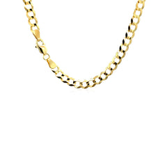 10k Yellow Gold Curb Chain (4.70 mm)