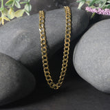 10k Yellow Gold Curb Chain (4.70 mm)