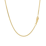 14k Yellow Gold Gourette Chain 1.0mm (1.00 mm)