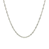 10k White Gold Singapore Chain (1.50 mm)