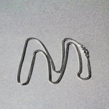 14k White Gold Classic Box Chain (1.4 mm)