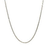 14k White Gold Sparkle Chain  (1.50 mm)