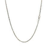 14k White Gold Sparkle Chain  (1.50 mm)