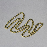 14k Yellow Gold Heart Chain (3.20 mm)