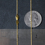 14k Yellow Gold Lumina Pendant Chain (0.90 mm)