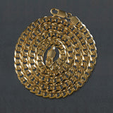 10k Yellow Gold Lite Figaro Chain (6.60 mm)