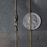14k Yellow Gold Milano Chain (1.10 mm)