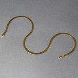 14k Yellow Gold Super Flex Herringbone Chain (4.60 mm)