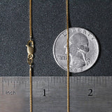14k Yellow Gold Franco Chain (0.90 mm)