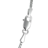 Sterling Silver Rhodium Plated Box Chain (1.30 mm)