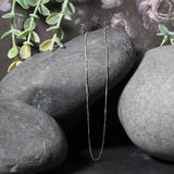 10k White Gold Classic Box Chain (0.60 mm)