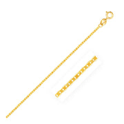 14k Yellow Gold Mariner Link Chain (1.20 mm)