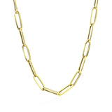 10K Yellow Gold Lite Paperclip Chain (4.20 mm)