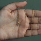 14k Yellow Gold Oval Cable Link Chain (1.20 mm)