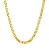 14k Yellow Gold Square Franco Chain (3.00 mm)