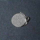 18k White Gold Round Cable Link Chain (0.97 mm)