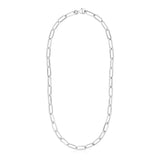 Sterling Silver Paperclip Chain Necklace