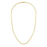 14k Yellow Gold Sparkle Valentino Chain (1.70 mm)