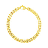 14K Yellow Gold Cuban Link Bracelet (5.90 mm)