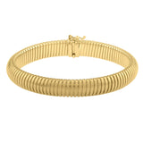 Tubogas Bracelet in 14K Yellow Gold (9.00 mm)