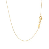 14k Yellow Gold Thin Textured Bar Necklace