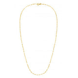 14k Yellow Gold Alternate Valentino Chain (1.40 mm)