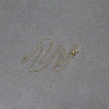 14k Yellow Gold Diamond Cut Cable Link Chain (0.68 mm)