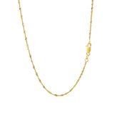 10k Yellow Gold Singapore Chain (1.50 mm)